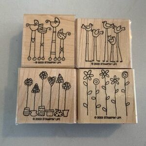 Stampin' Up! SIMPLE SOMETHINGS  Rubber Stamps Set